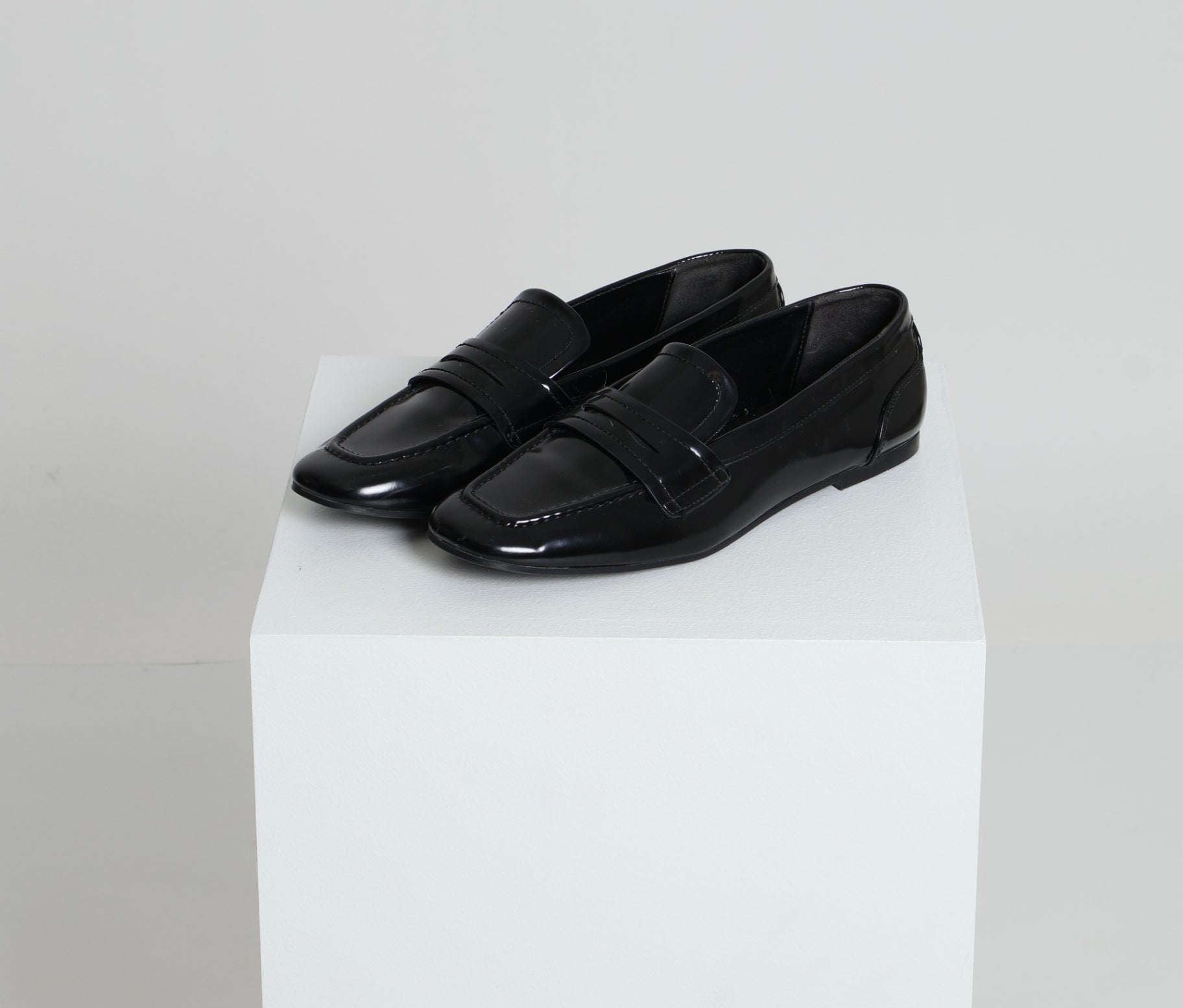 Loafers classiques à finition vernie