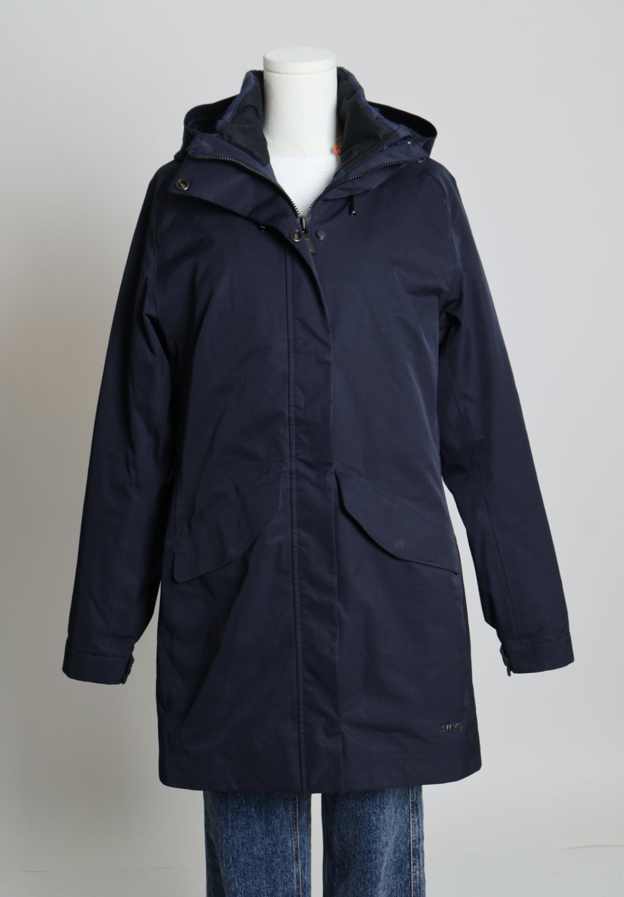 Manteau long avec doublure détachable