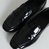 Loafers classiques à finition vernie
