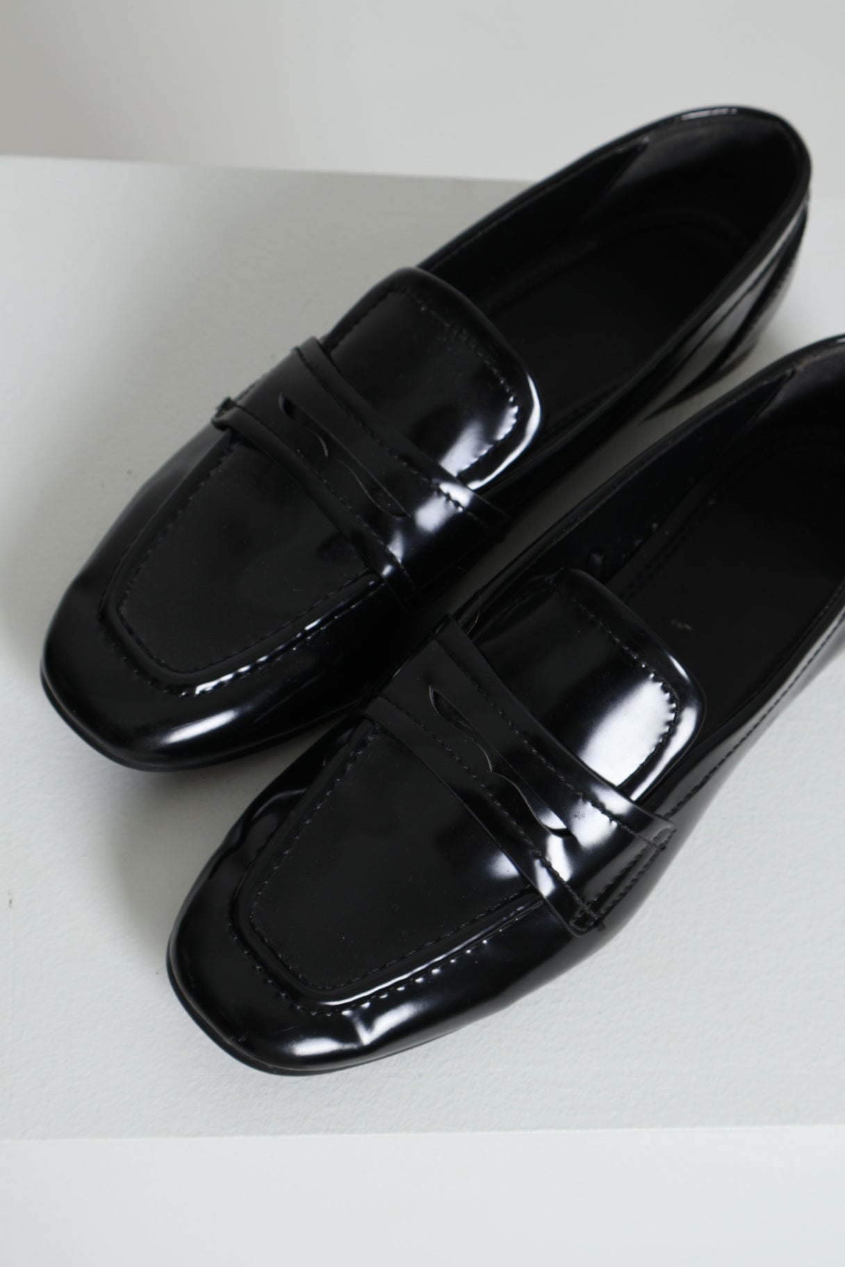 Loafers classiques à finition vernie