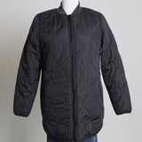 Manteau mi-saison matelassé doublé en sherpa