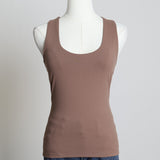 Camisole à larges bretelles et doublure