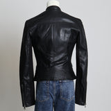 Veste style motard