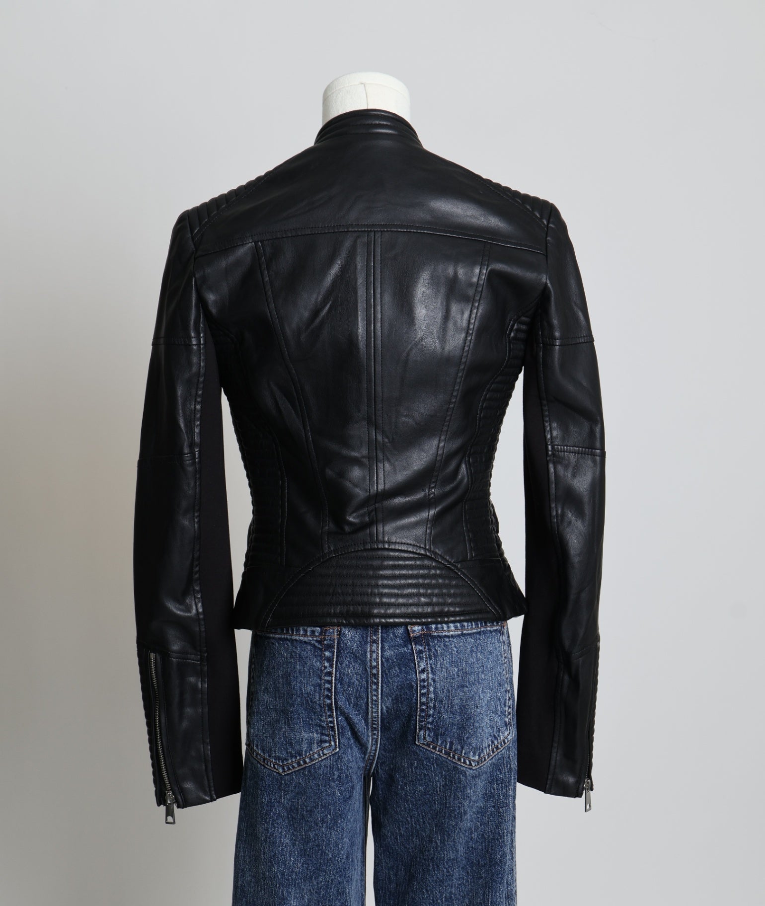 Veste style motard