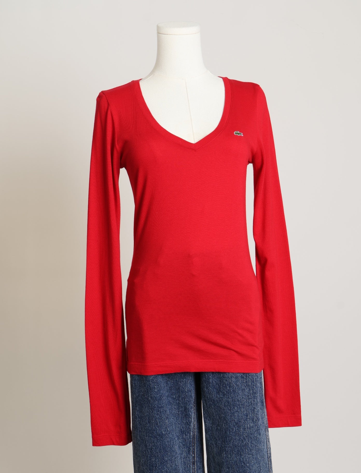 Chandail manche longue rouge