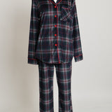 Pyjama doux à carreaux
