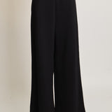Pantalon fluide de détente avec élastique à la taille