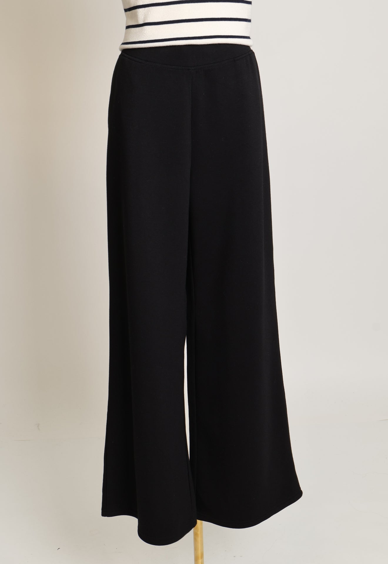 Pantalon fluide de détente avec élastique à la taille