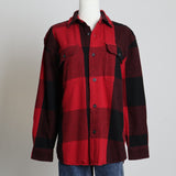 Chemise à carreaux rouge et noire (TNA)