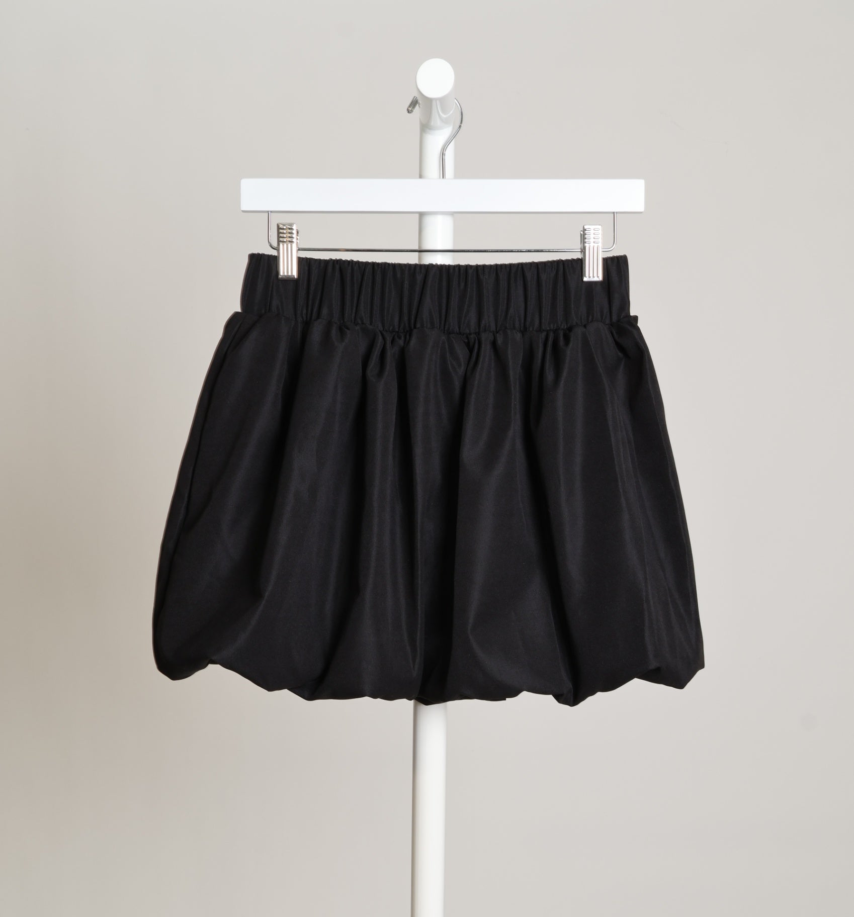 Jupe boule avec taille élastique froncée
