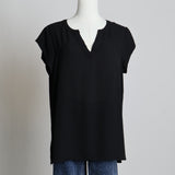 Blouse légère avec col en V 