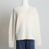 Pull en maille avec col en V (Wilfred)