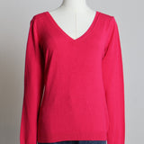 Pull à col en V en tricot léger