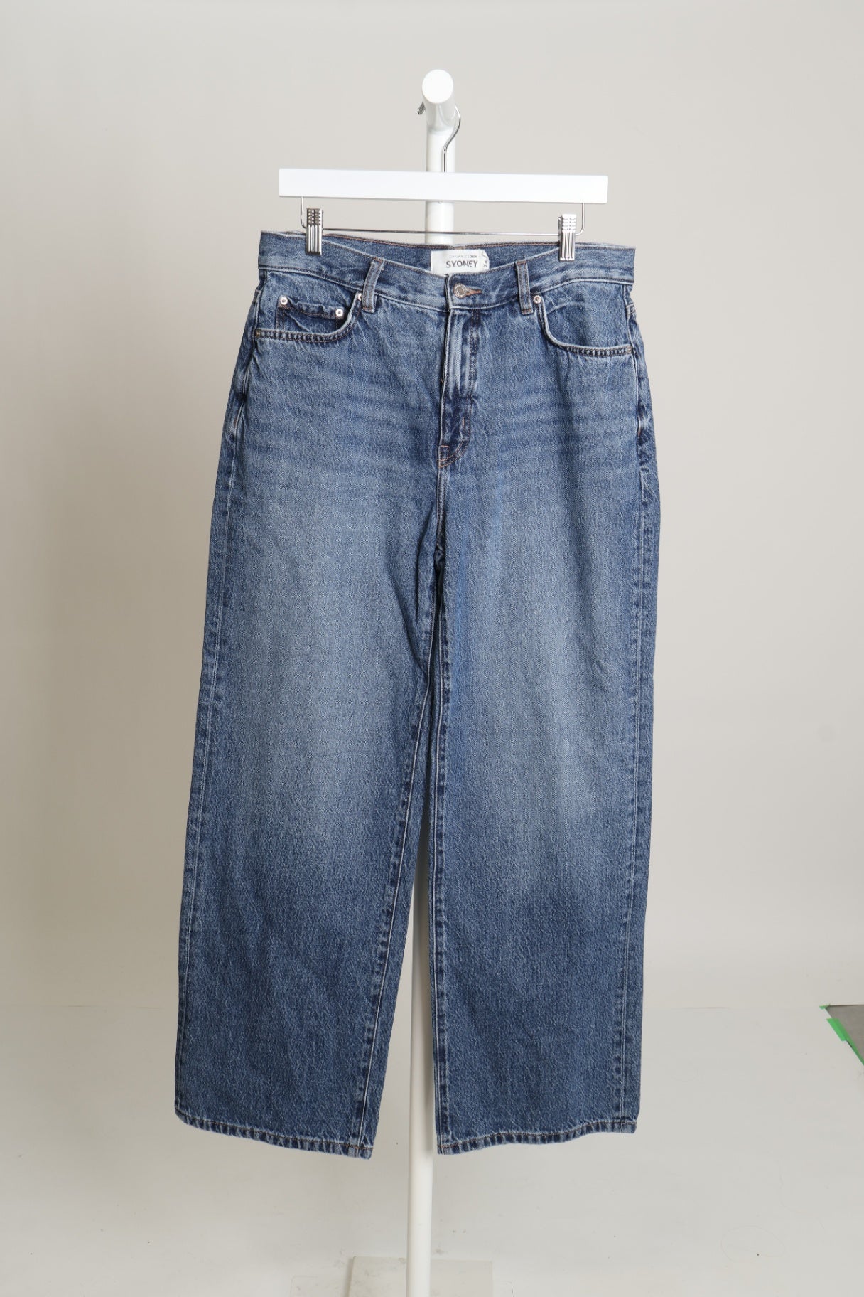 Jean taille mi-haute et coupe ample (Sydney)