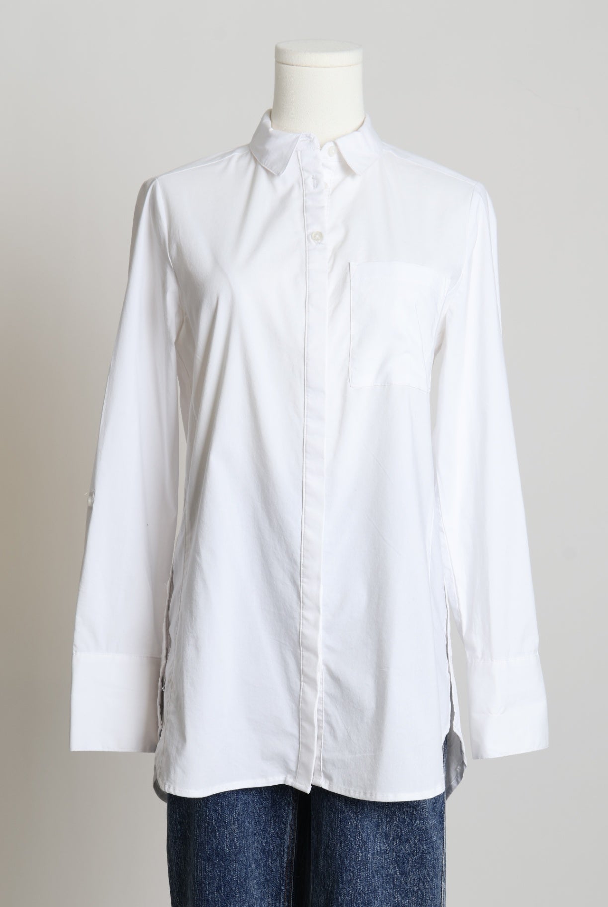 Chemise avec poche sur la poitrine