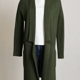 Cardigan ouvert coupe décontractée