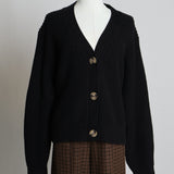 Cardigan à col en V