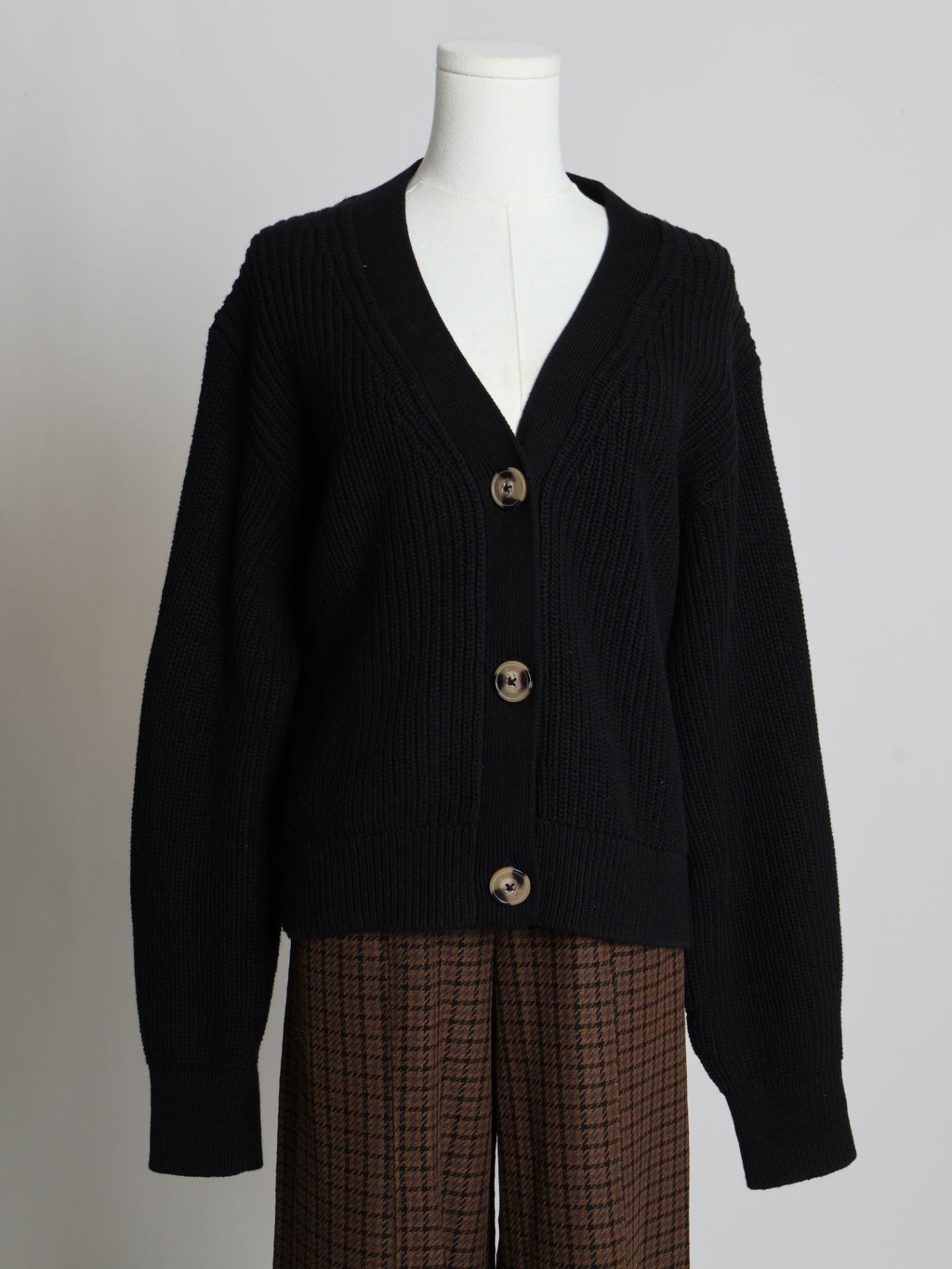 Cardigan à col en V