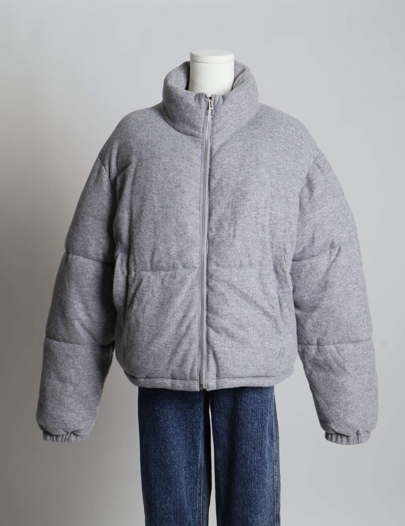 Manteau court matelassé