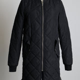 Manteau mi-long matelassé