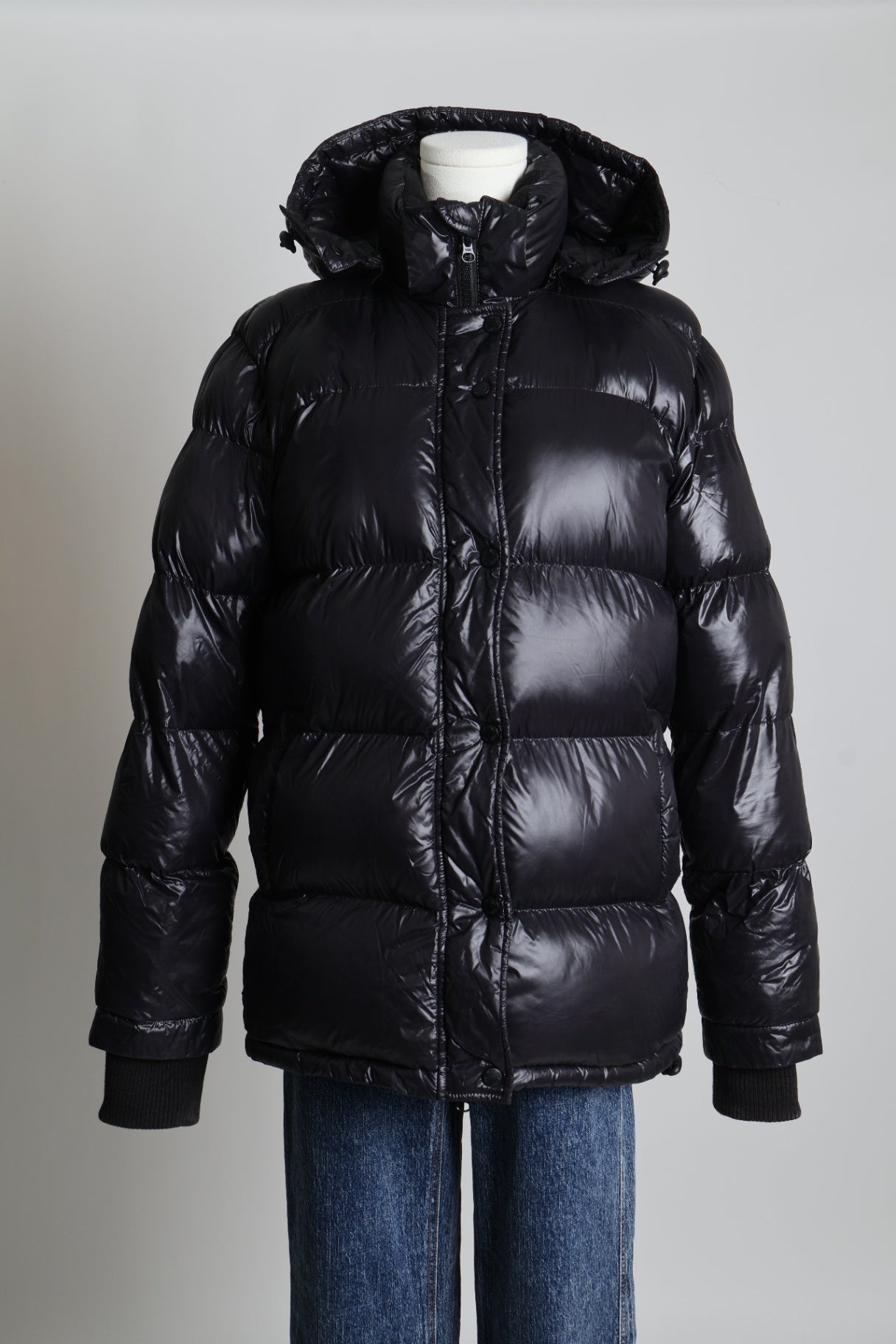 Manteau doudoune à capuchon amovible