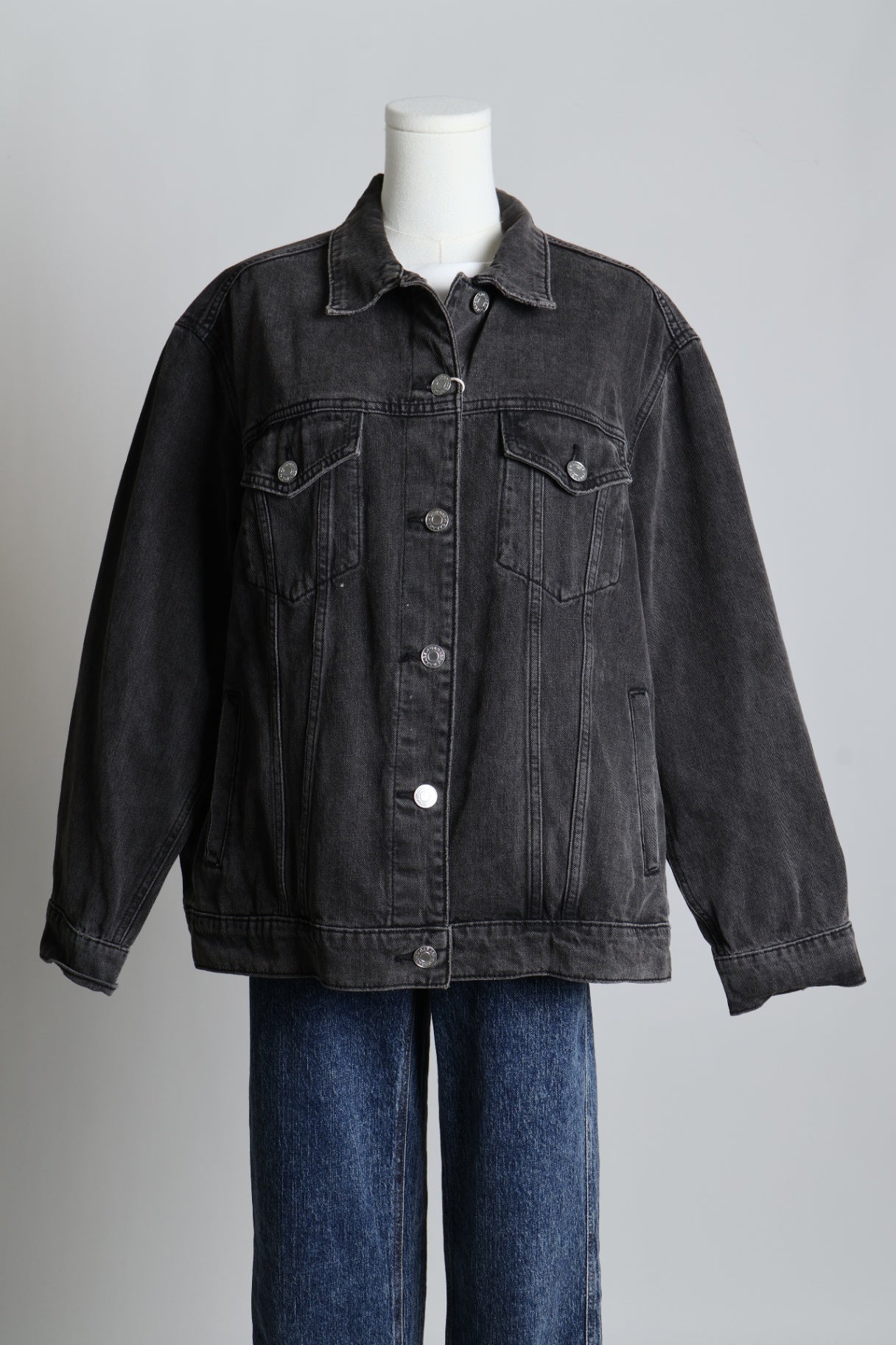 Veste de jeans coupe "boyfriend"