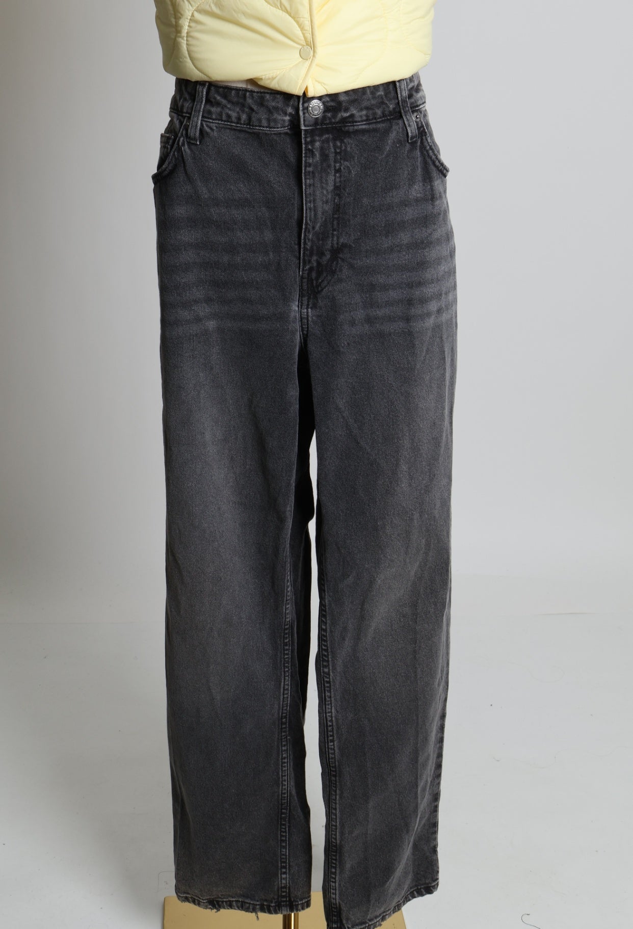 Jean taille haute à coupe droite (&Denim)