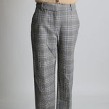 Pantalon coupe classique à carreaux
