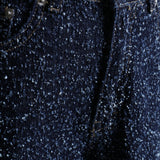 Jean en denim neppy à couple ample