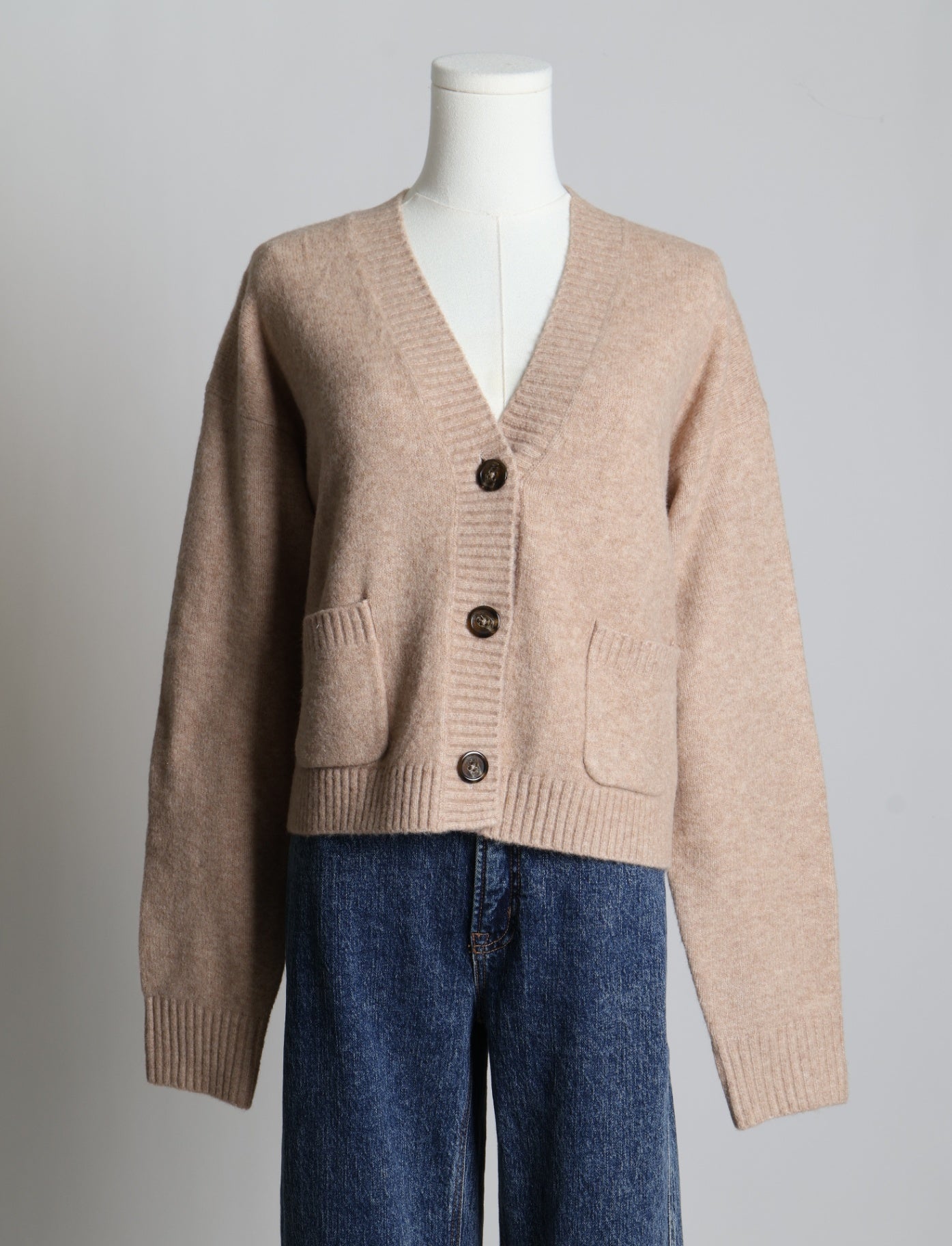 Cardigan en fil soufflé