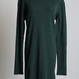 Robe à manches longues et col rond