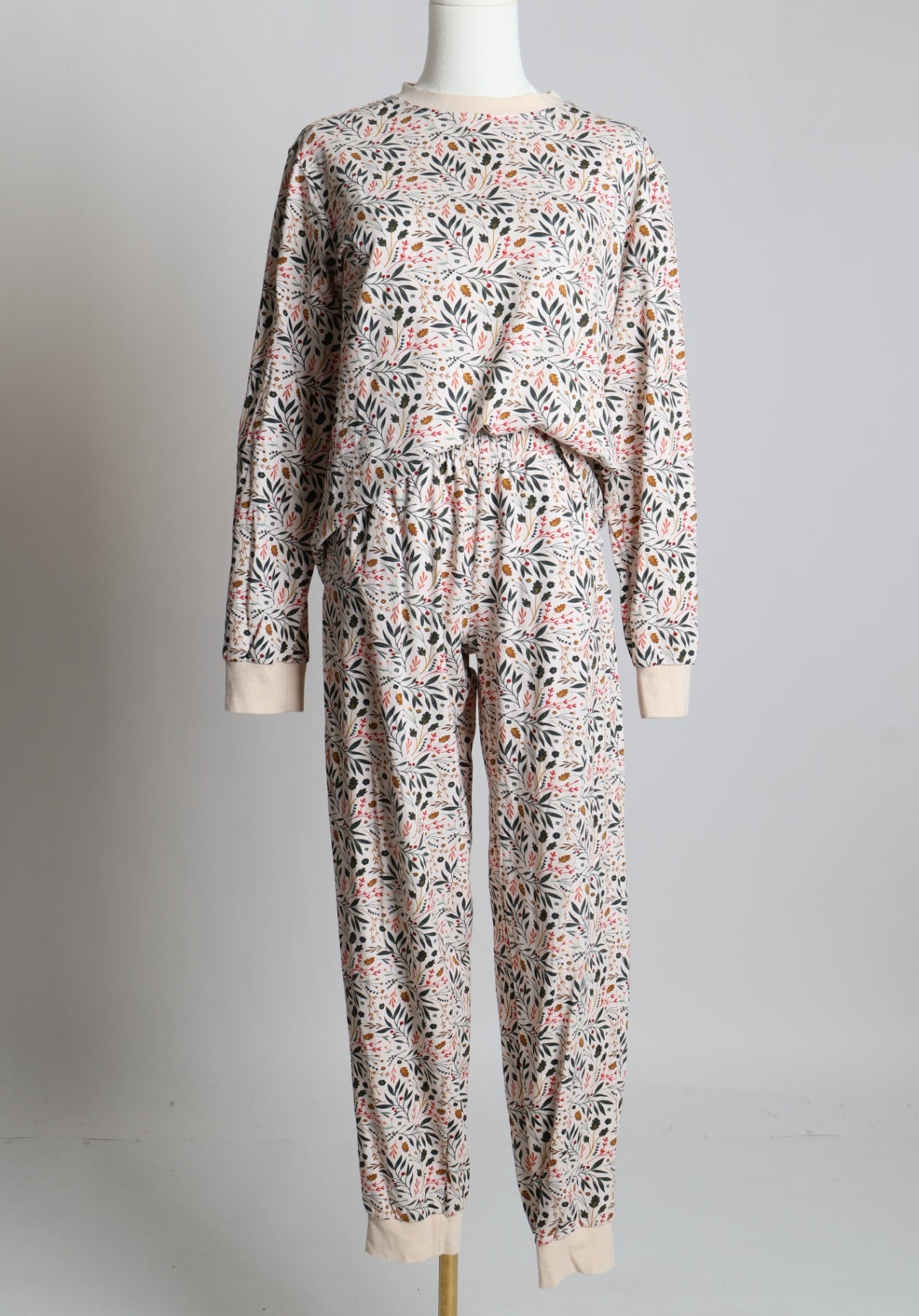 Pyjama 2 morceaux en motif de fleurs