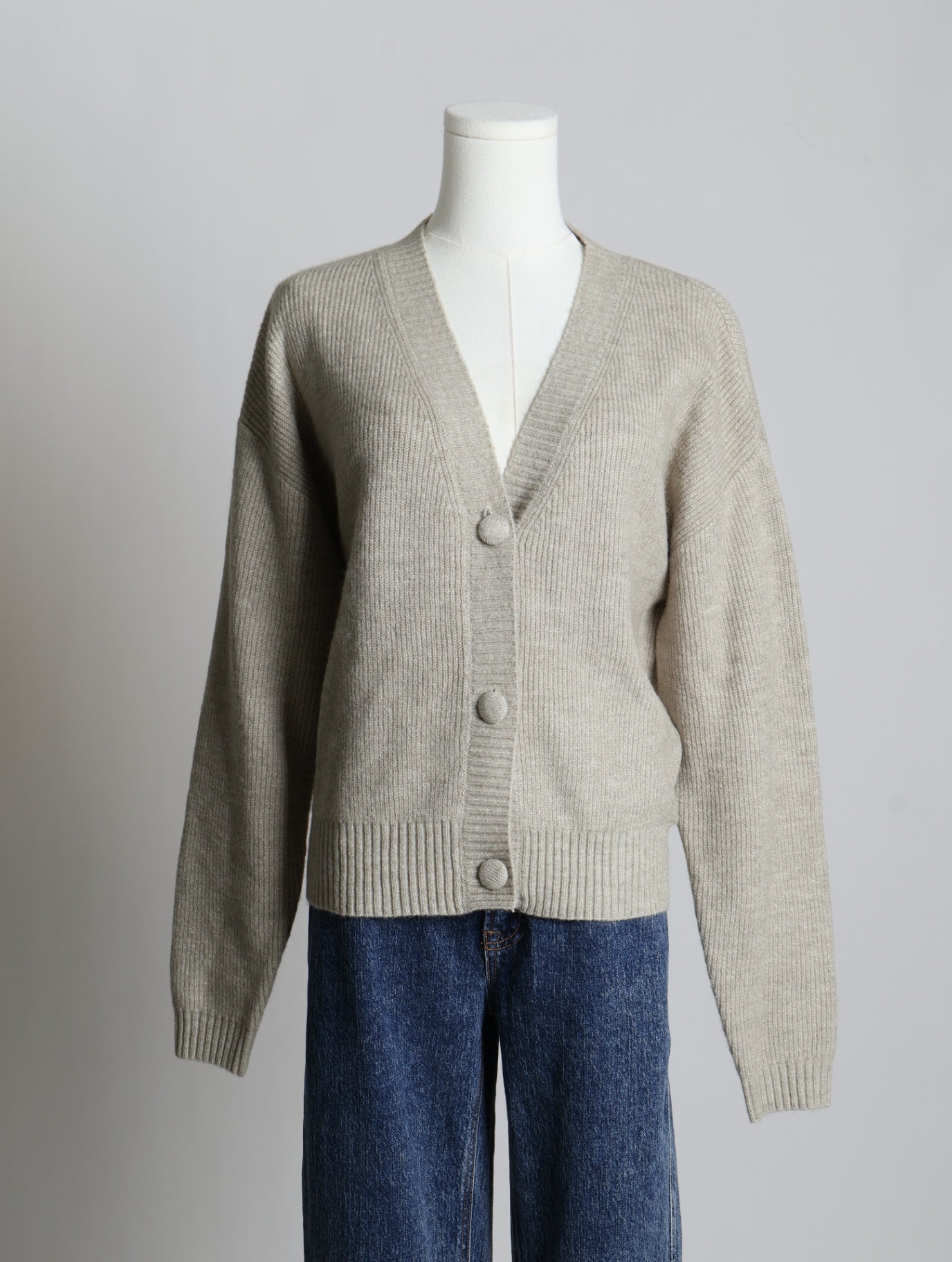Cardigan à col en V