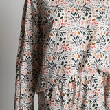 Pyjama 2 morceaux en motif de fleurs