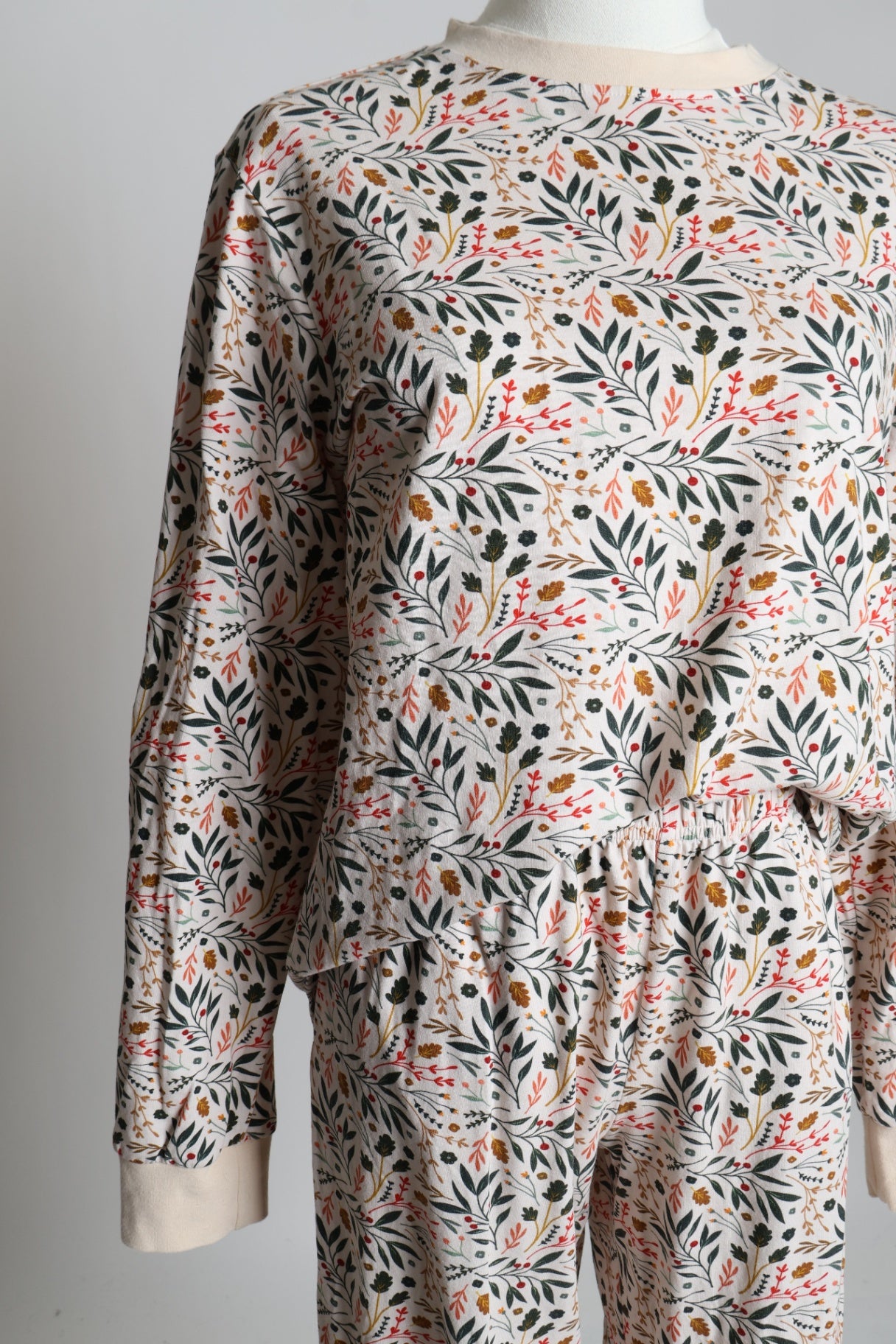 Pyjama 2 morceaux en motif de fleurs