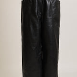 Pantalon en cuirette jambe ballon (Wilfred)