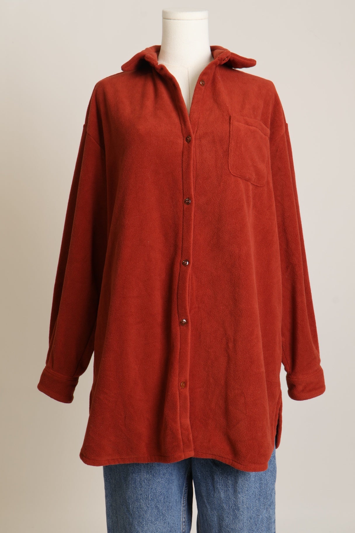 Cardigan en peluche