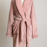 Robe de chambre en sherpa
