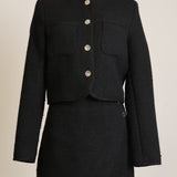 Ensemble jupe-short en tweed