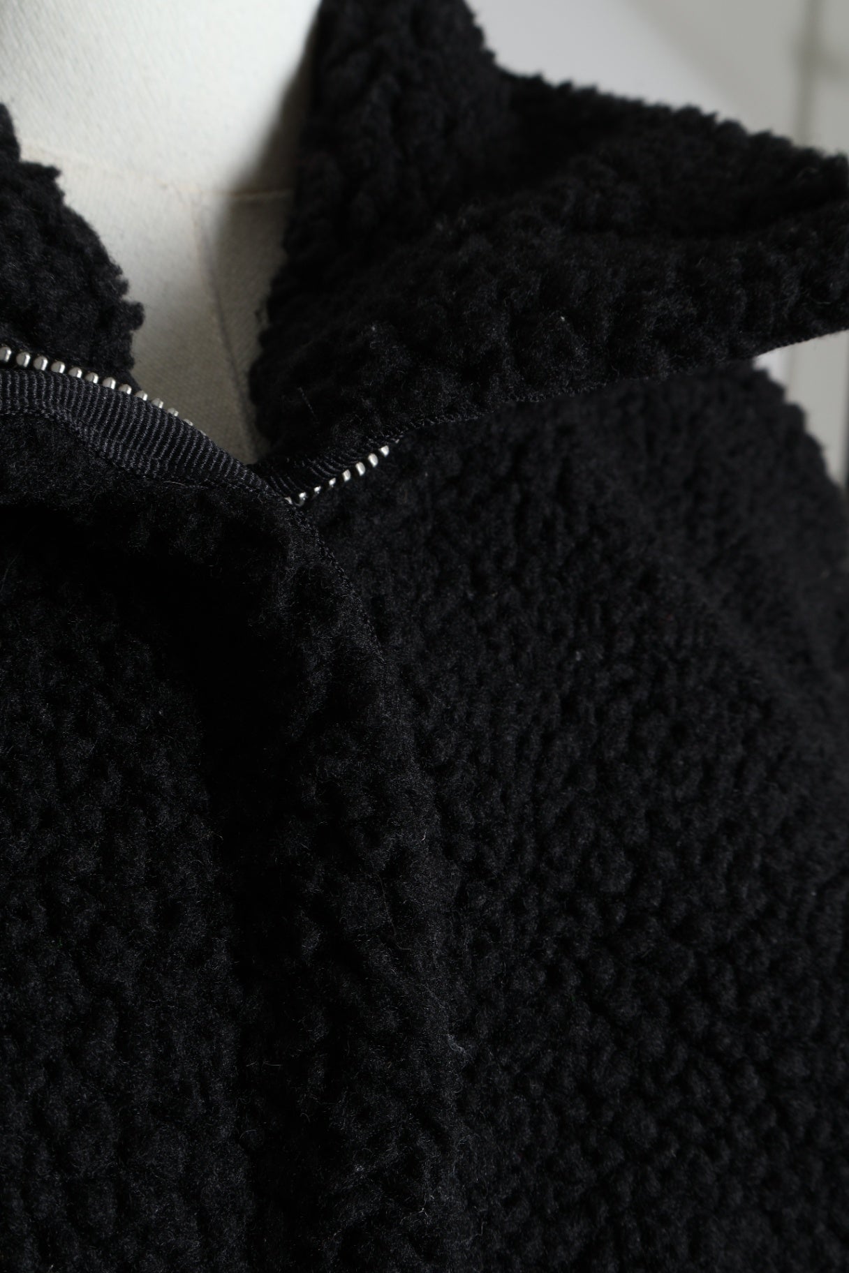 Manteau en polaire sherpa