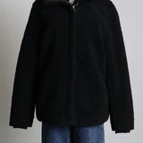 Manteau en polaire sherpa