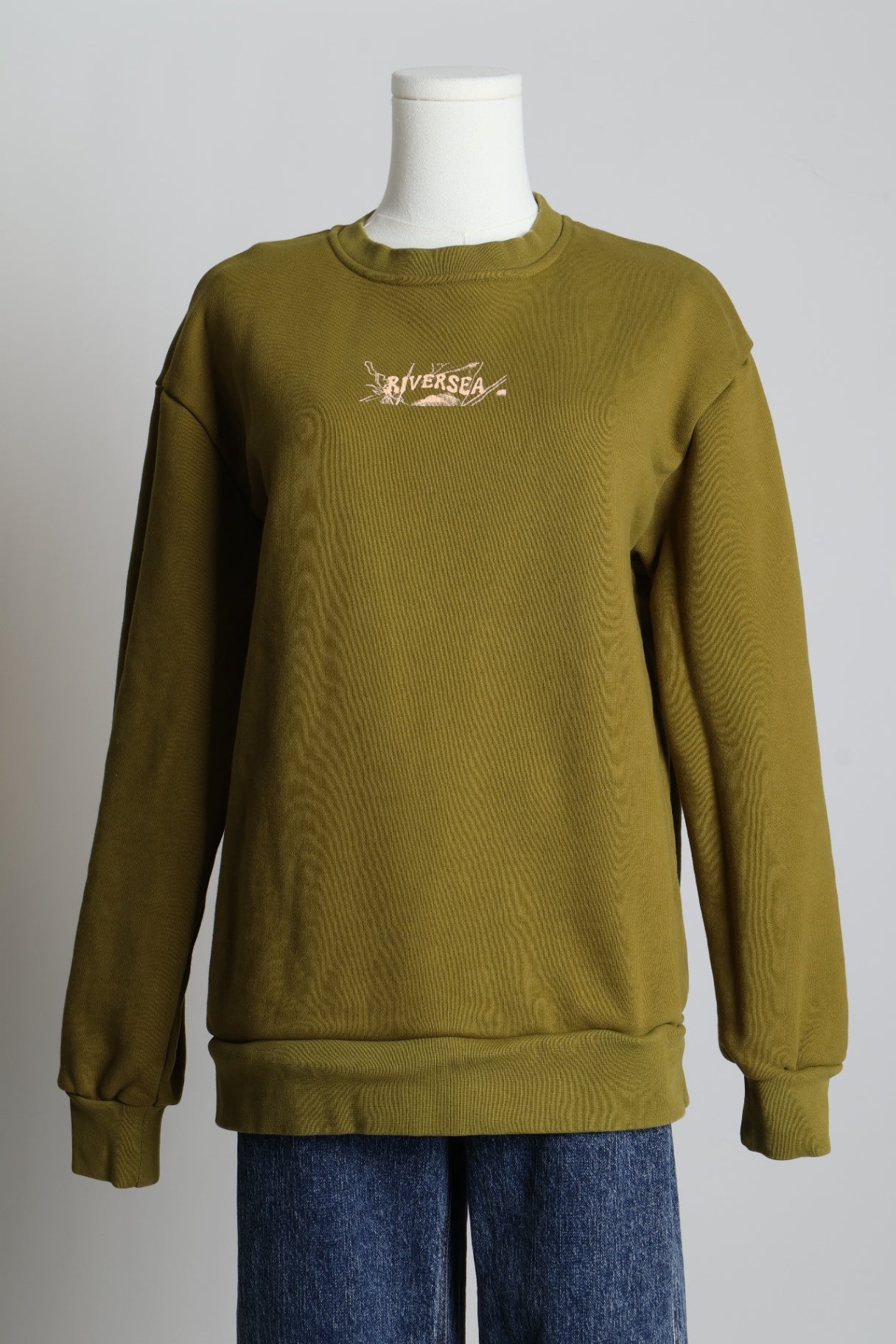 Crew Neck avec imprimé rose