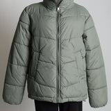 Manteau matelassée à col montant