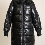 Manteau mi-long matelassé