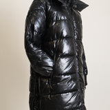 Manteau mi-long matelassé