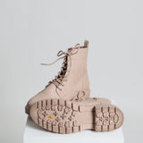 Bottes de combat à lacets