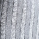 Jupe midi plissée motif chevron