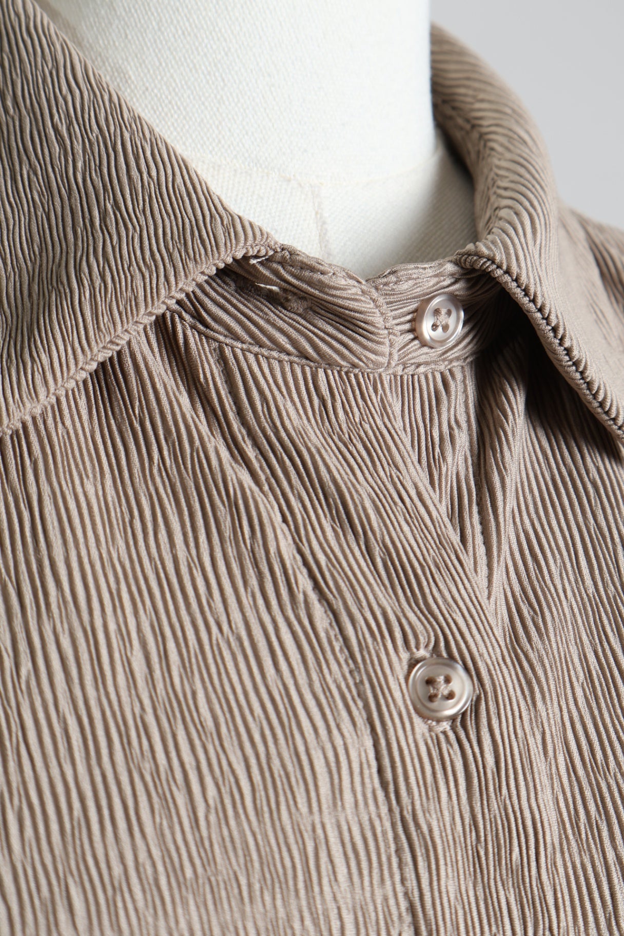 Chemise avec texture plissée