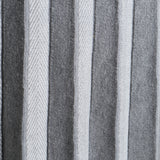 Jupe midi plissée motif chevron