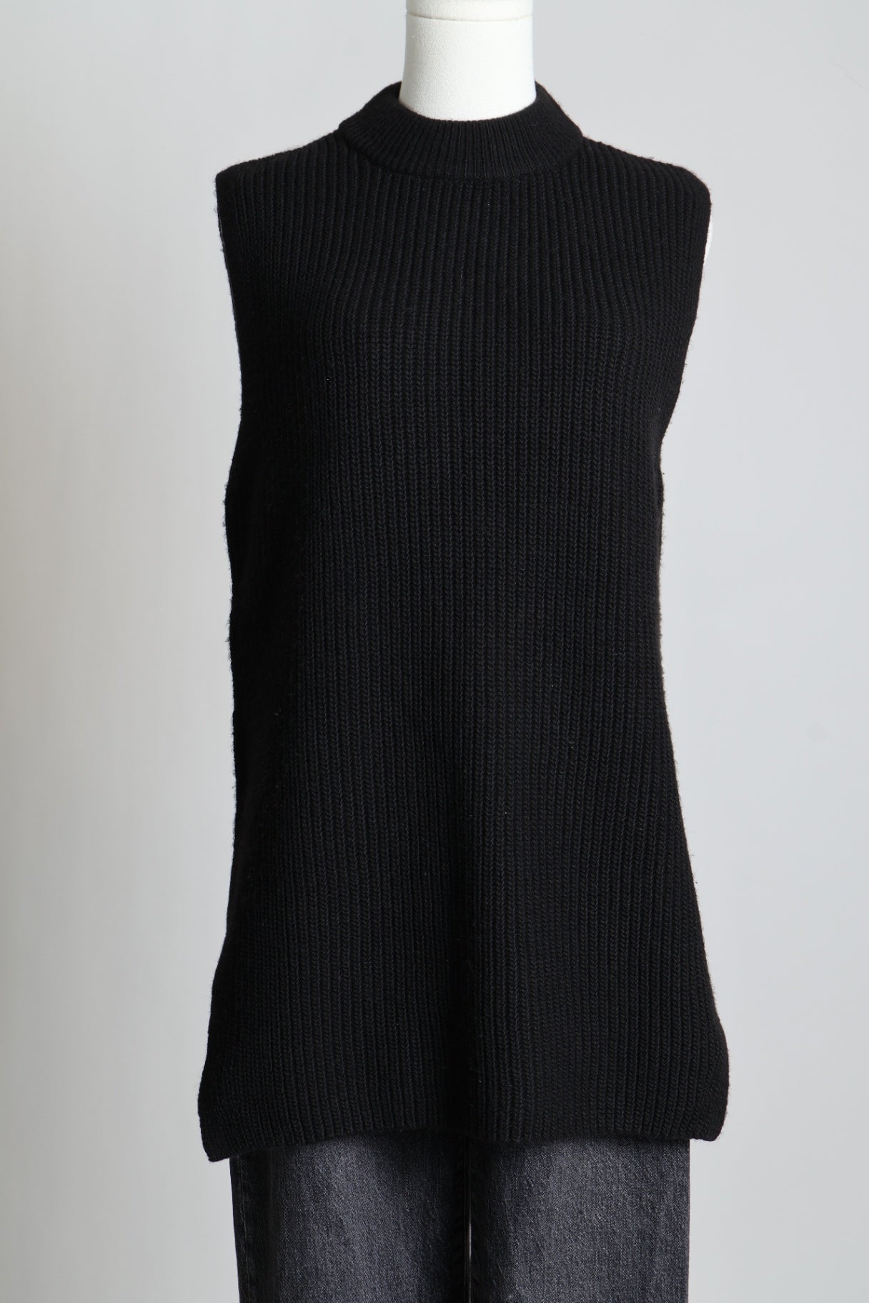 Chandail sans manches en tricot